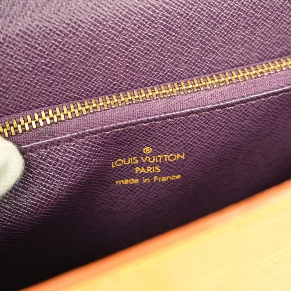 BUYIT LOUIS VUITTON YELLOW EPI MALESHERBES HANDBAG M52379 MI0957 NQ04217 - Picture 11 of 11